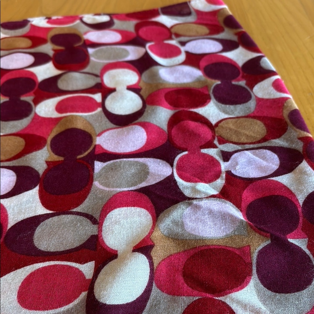 Colorful Patterned Infinity Scarf- 24x68 - Picture 3 of 3